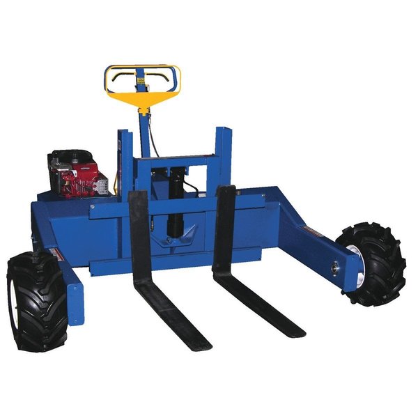 Vestil All Terrain Gas Power Lift & Drive Pallet Jack Truck 48"L Forks 4000 Lb. ALL-T-4-GPT-L